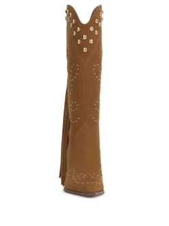 Jessica Simpson Rosera Studded Fringe Boot In < Boots & Booties