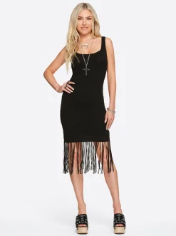 Jessica Simpson Sage Fringe Dress In < Dresses