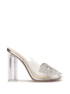 Jessica Simpson Saidah Block Heel In < Slides & Mules