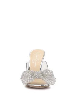 Jessica Simpson Saidah Block Heel In < Slides & Mules
