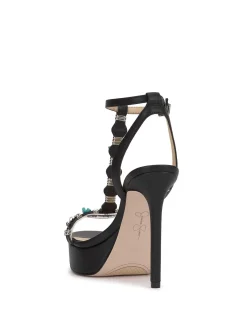 Jessica Simpson Saigee Embellished Platform In < Platforms|Turquoise Collection