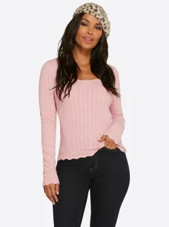 Jessica Simpson Samara Top In < Tops & Tees