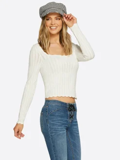 Jessica Simpson Samara Top In < Tops & Tees