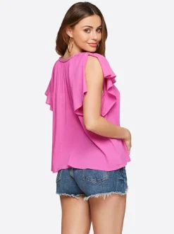 Jessica Simpson Serenity Top In < Tops & Tees