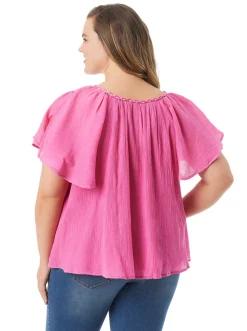 Jessica Simpson Serenity Top In < Tops & Tees