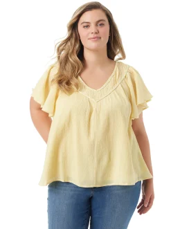 Jessica Simpson Serenity Top In < Tops & Tees