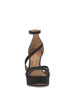 Jessica Simpson Shyremin Platform Sandal In Black< Platforms|Sandals