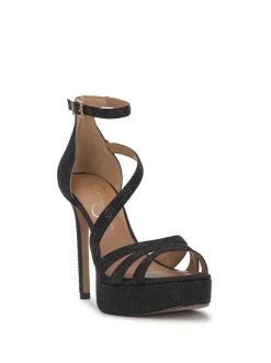 Jessica Simpson Shyremin Platform Sandal In Black< Platforms|Sandals