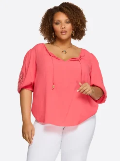 Jessica Simpson Sibyl Top In < Tops & Tees
