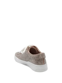 Jessica Simpson Silesta Casual Sneaker In Champagne Sparkle< Flats
