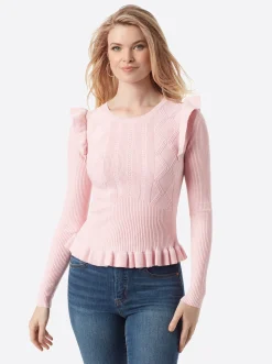 Jessica Simpson Skye Sweater In < Tops & Tees|Sweaters