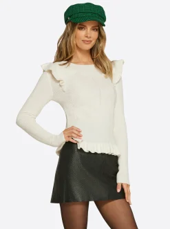 Jessica Simpson Skye Sweater In < Tops & Tees|Sweaters