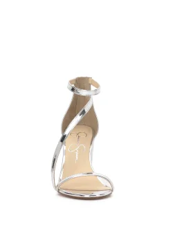 Jessica Simpson Sloyan High Heel Sandal In Silver< Sandals
