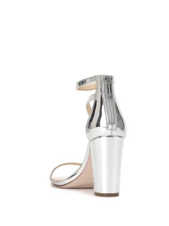 Jessica Simpson Sloyan High Heel Sandal In Silver< Sandals