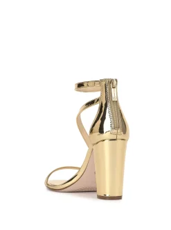 Jessica Simpson Sloyan High Heel Sandal In Gold< Sandals