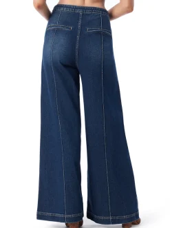 Jessica Simpson Spirit Super Wide Leg Jean In < Denim