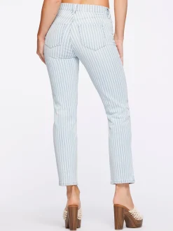 Jessica Simpson Spotlight High Rise Straight Jeans In < Denim