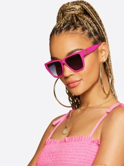 Jessica Simpson Star Studded Cat Eye Sunglasses In < Sunglasses