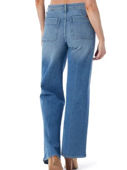 Jessica Simpson Starstruck Wide Leg Jean In < Denim