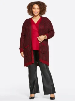 Jessica Simpson Sterling Cardigan In < Jackets, Blazers & Kimonos|Sweaters