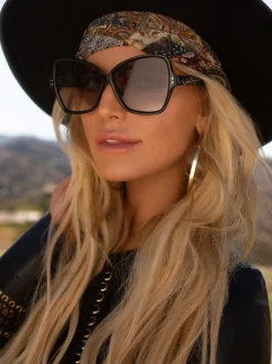 Jessica Simpson Stylish Butterfly Sunglasses In < Sunglasses