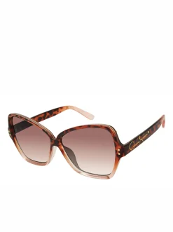 Jessica Simpson Stylish Butterfly Sunglasses In Rose Tortoise< Sunglasses