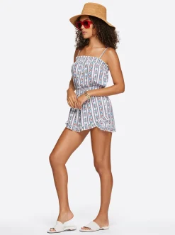 Jessica Simpson Romper In White Multi< Jumpsuits & Rompers|Swim