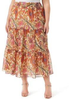Jessica Simpson Sunita Tiered Skirt In < Bottoms|Sets