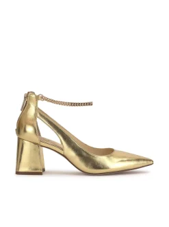 Jessica Simpson Sylan Chain Ankle Strap Pump In < Pumps
