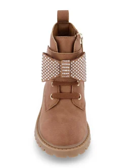 Jessica Simpson Toddler Daria Bow Moto Boot In <Kids Kids