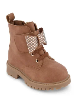 Jessica Simpson Toddler Daria Bow Moto Boot In <Kids Kids