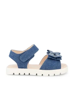 Jessica Simpson Toddler Tia Shine Sandals In Blue <Kids Kids