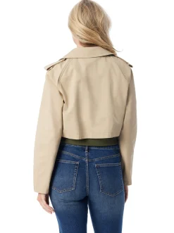 Jessica Simpson Trench Bomber Jacket In < Jackets, Blazers & Kimonos|Sweaters
