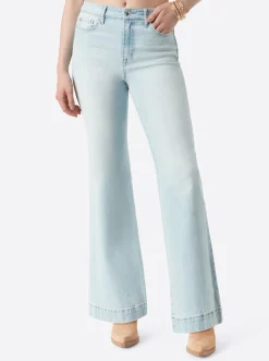 Jessica Simpson True Love Wide Leg Trouser Jeans In < Denim