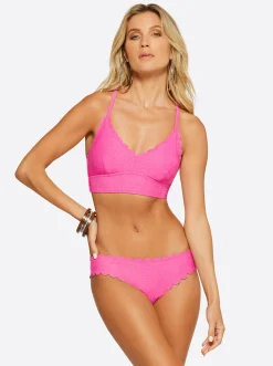 Jessica Simpson Under The Sea Cropped Cami In < Swim|Two Piece Swim