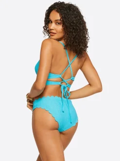 Jessica Simpson Under The Sea Cropped Cami In < Swim|Two Piece Swim