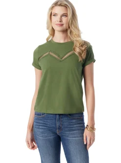 Jessica Simpson Valeriya Tee In < Tops & Tees