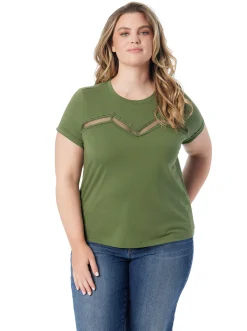 Jessica Simpson Valeriya Tee In < Tops & Tees