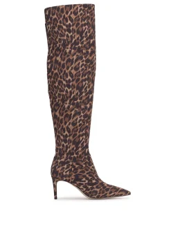 Jessica Simpson Verity Stiletto Boot In Leopard< Boots & Booties