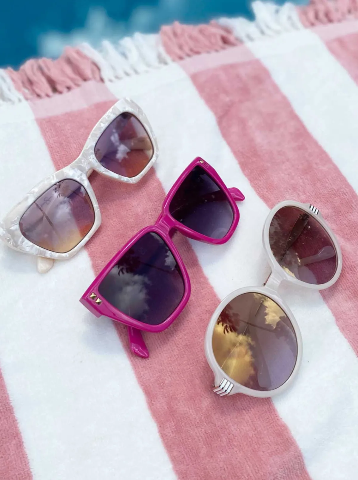 Jessica Simpson Vintage Cat Eye Sunglasses In < Sunglasses