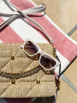 Jessica Simpson Vintage Cat Eye Sunglasses In < Sunglasses