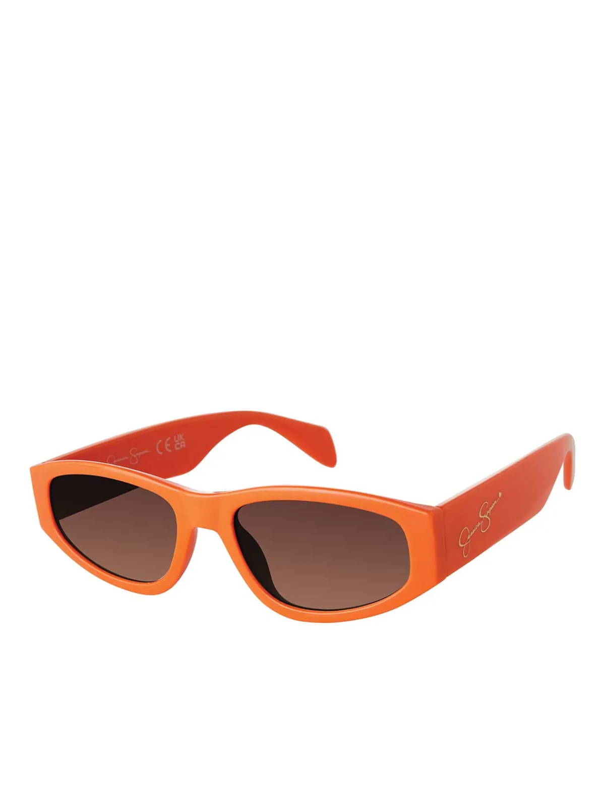 Jessica Simpson Vintage Oval Sunglasses In < Sunglasses
