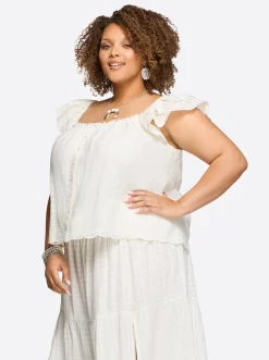 Jessica Simpson Violetta Top In < Sets|Tops & Tees