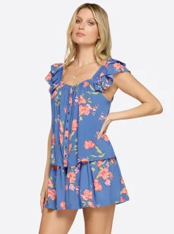 Jessica Simpson Violetta Top In < Sets|Tops & Tees