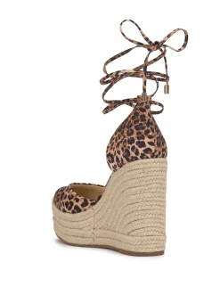 Jessica Simpson Weyla Espadrille Wedge In Leopard< Wedges