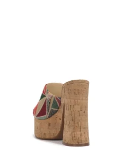 Jessica Simpson Xona Platform Sandal In Moroccan< Sandals|Slides & Mules