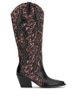 Jessica Simpson Zaikes Western Boot In Leopard< Boots & Booties